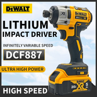 DEWALT DCF887 Brushless 205N.m Electric Wrench Cordless Impact Wrench Multifunctional Portable Electric Tools For 20V Battery