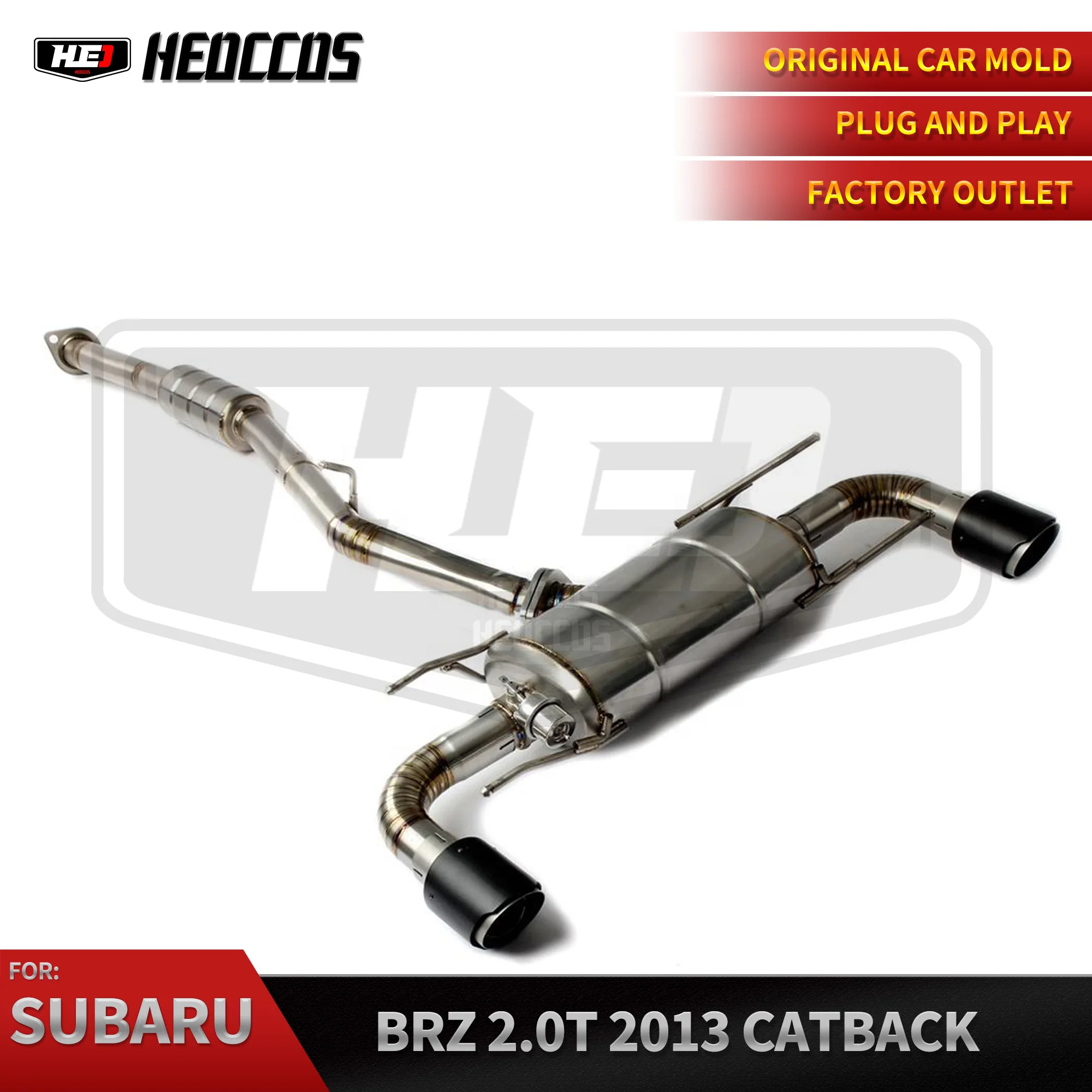 HEO High Performance Catback Exhaust For Subaru Brz 2.0T 2012-2021 Exhaust Valve Control Exhaust System