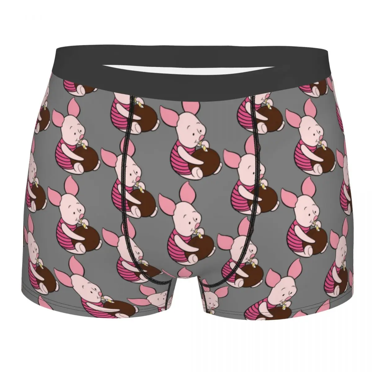 

Custom Funny Piglet's Big Movie Cartoon Boxers Shorts Panties Male Underpants Stretch Briefs Underwear