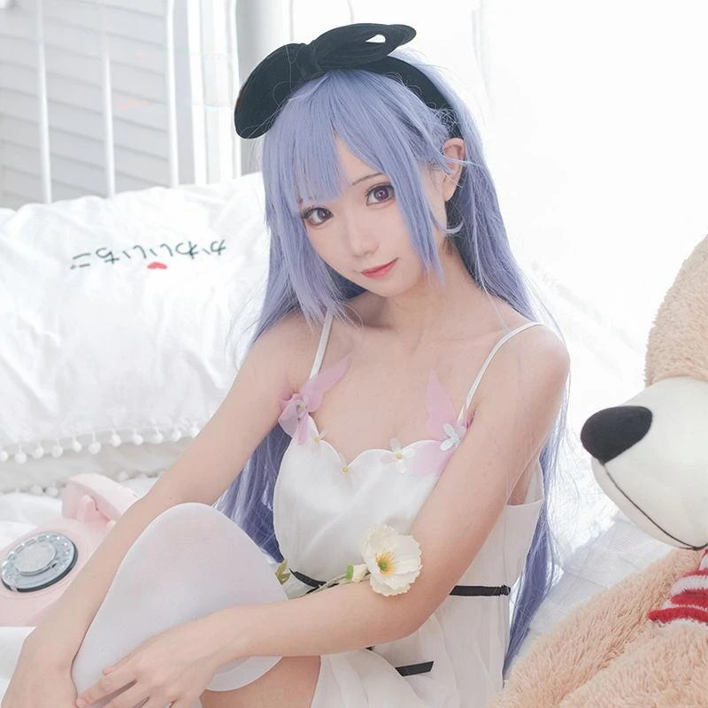 HMS Unicorn Cosplay Azurr Lanne HMS Unicorn Pajamas Cosplay Costume Woman Christmas Lovely Nightdress Costumes Cosplay
