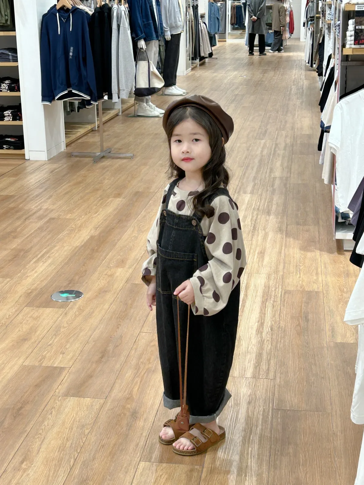 2025 Korean Baby Girl New Style Fashion and Simple Spring and Autumn Boy and Girl Loose Overalls Kids Pants
