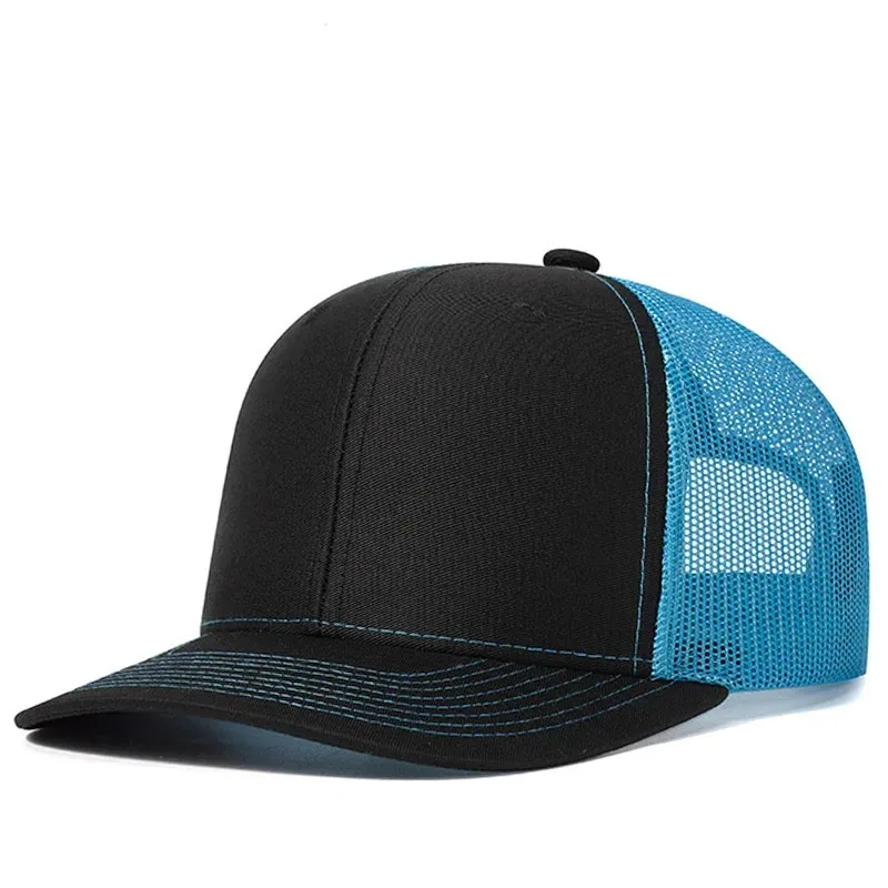 1PC Heißer Verkauf Unisex Kappe Leichte Gebogene Krempe Stil Trucker Hut Männer & Frauen Casual Outdoor Atmungsaktive Sommer Kappe – Detail 9