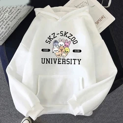 2023 Autumn/Winter Kpop Stray Children's Hoodie Plus Size Women's Kawaii Plus Size Street Clothing Harajuku Winter Sports Shirt