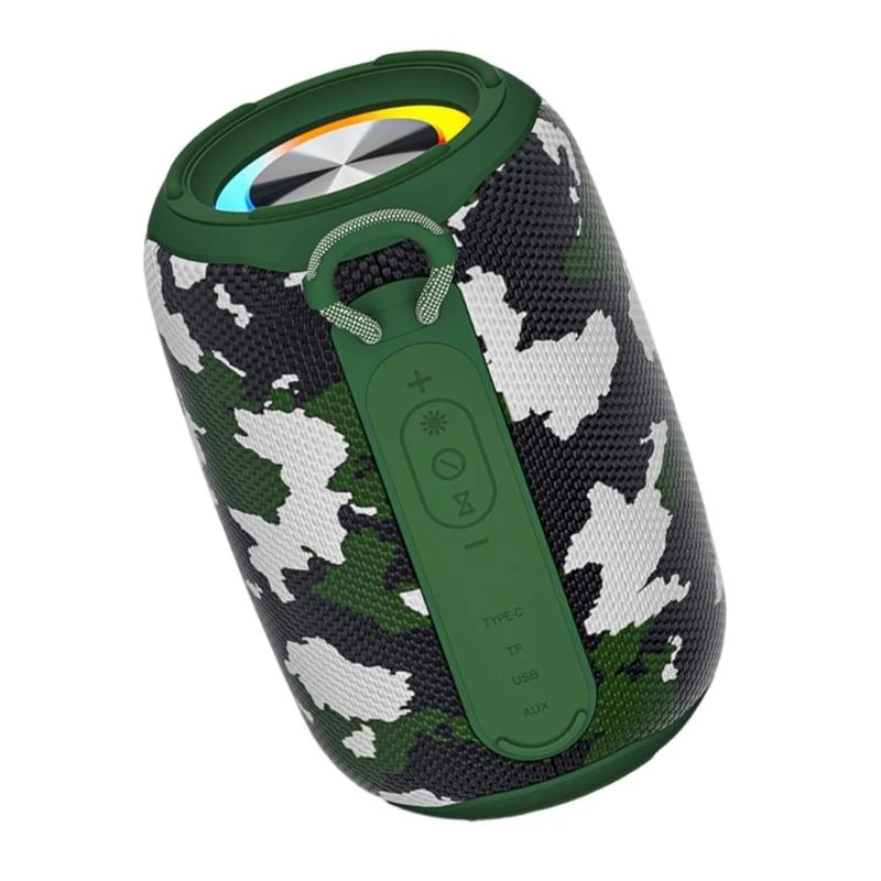 مكبر الصوت المتوافق مع المتوافق مع IPX6 مقاوم للماء يدعم أوضاع تشغيل متعددة للسفر للحفلات