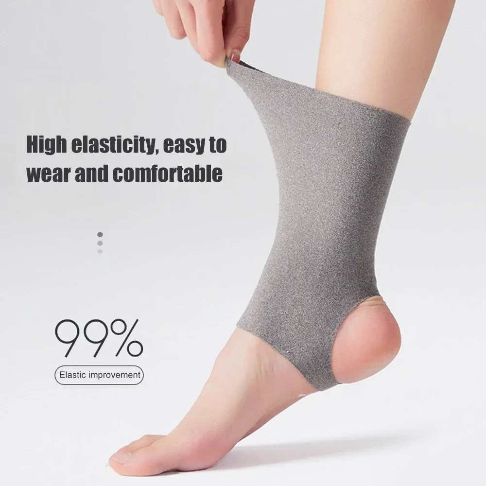 Ankle Sleeve - Low-Profile Compression Ankle Sleeve Ideal for Mild Ankle Sprains, Strains, Inflammation, Arthritis, and Soreness