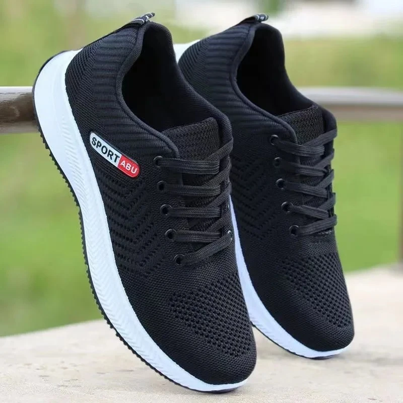 men shoes breathable non slip work shoes for male fashion sneakers outdoor walking flats skateboard sneakers