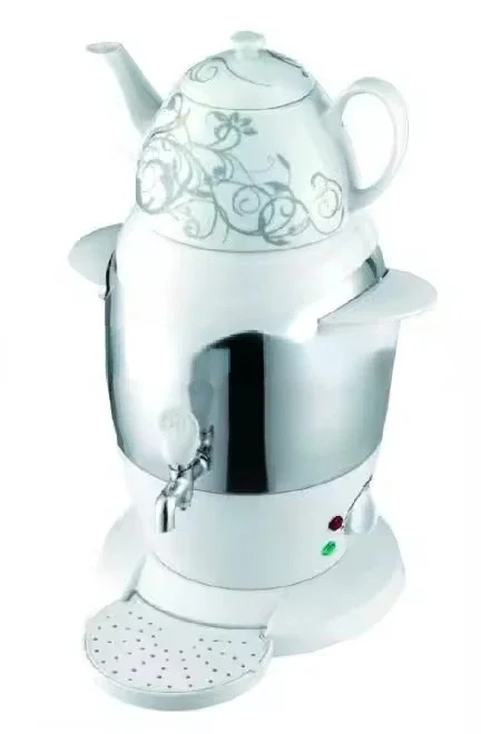 Factory Selling Safety Boil Dry Protection Electric Kettle Stainless White Ceramic Samovar