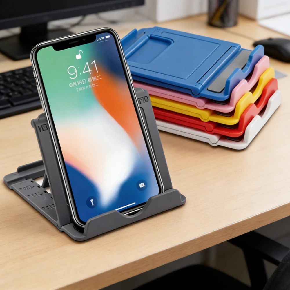 

Держатель для телефона, настольная подставка для мобильного телефона, штатив для iPhone Xsmax 12 13 Pro, Huawei, Xiaomi Mi 9, пластиковая складная подставка для стола