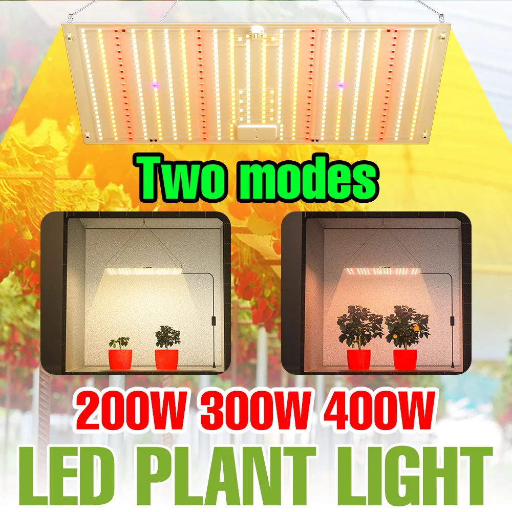 

400W LED Quantum Board Plant Fill Lamp Full Spectrum 220V Greenhouse Hydroponic Cultivation Lamps Indoor Seeds Planting Lighting