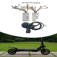 JP 60V 37A Controller for FLJ T112Dual motor Electric Scooter – Front & Rear Brushless Motor Upgrade Replacement