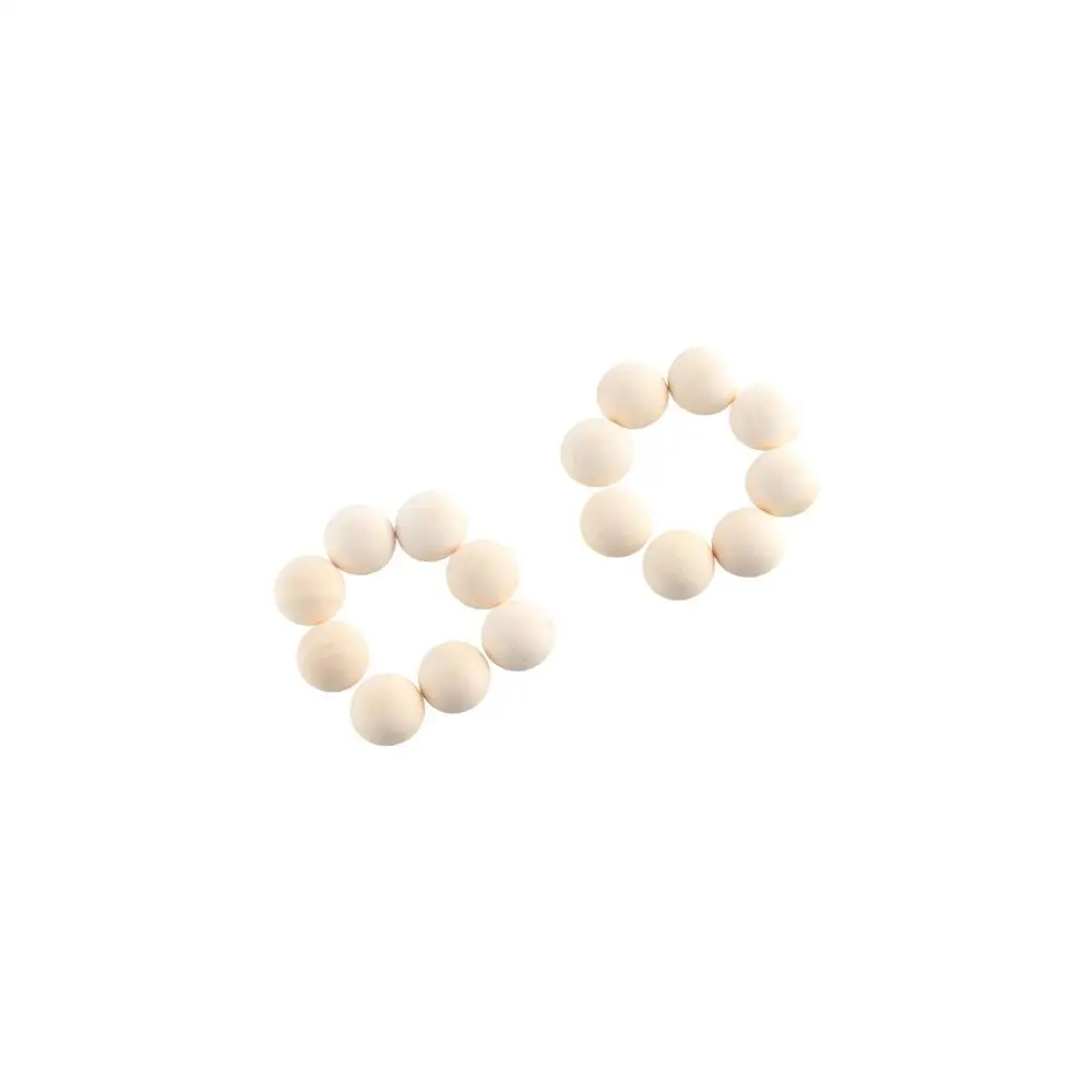 Natural Split Wedding Decoration Semi-Spherical Eco-Friendly DIY Graffiti Accessories Loose Beads Craft Balls Balls Bead
