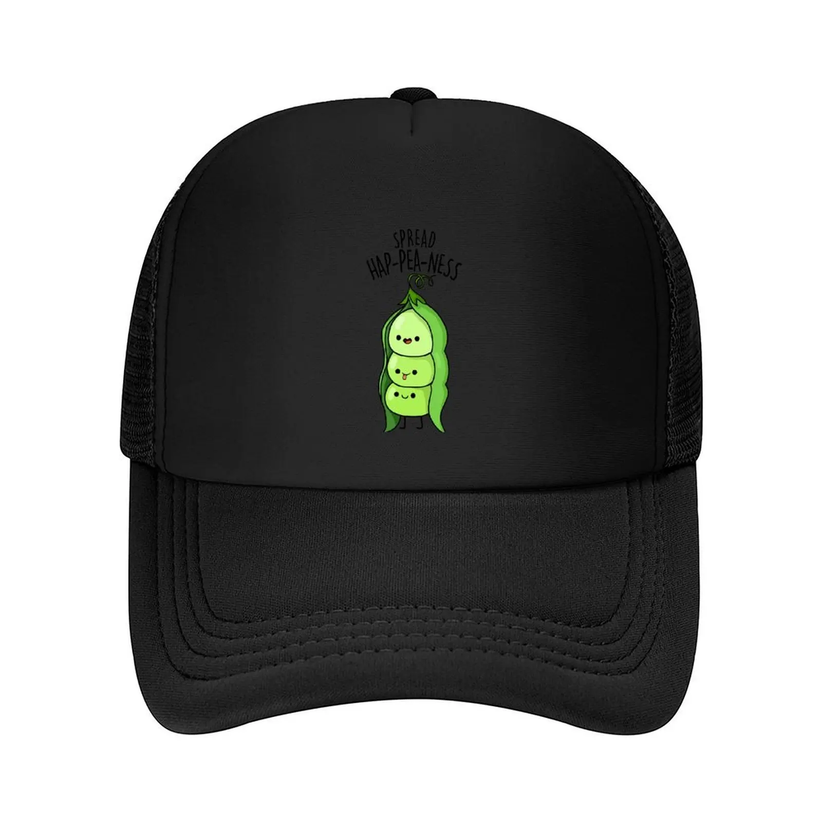 

Spread Hap-pea-ness Funny Peas Puns Baseball Cap Icon sailor cap for men custom Hat fashionable Women's Hats 2025 Men's