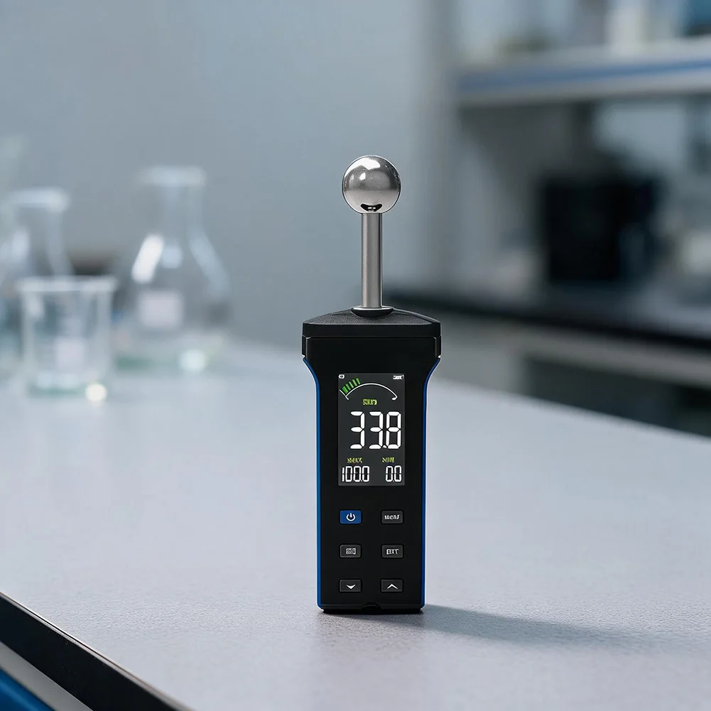 HP-5000T Digital Moisture Analyzer for Wood and Building Materials with Backlit Screen Buzzer Alarm 20-40mm Penetration