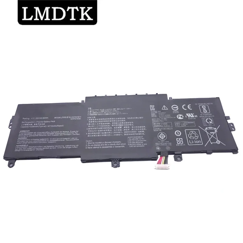 

LMDTK New C31N1811 Laptop Battery For ASUS 0B200-03080000 BX433FN UX433FN-2S For ZenBook 14 UX433F UX433FA-A5046R