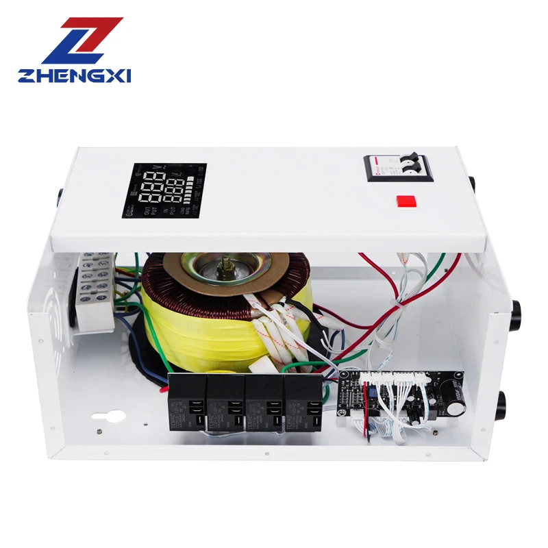 DMB Home AVR 220V AC Automatic Voltage Regulators/Stabilizers 1kva 2kva 3kva 5kva 8kva 10kva Wall Mounted for SVC Usage