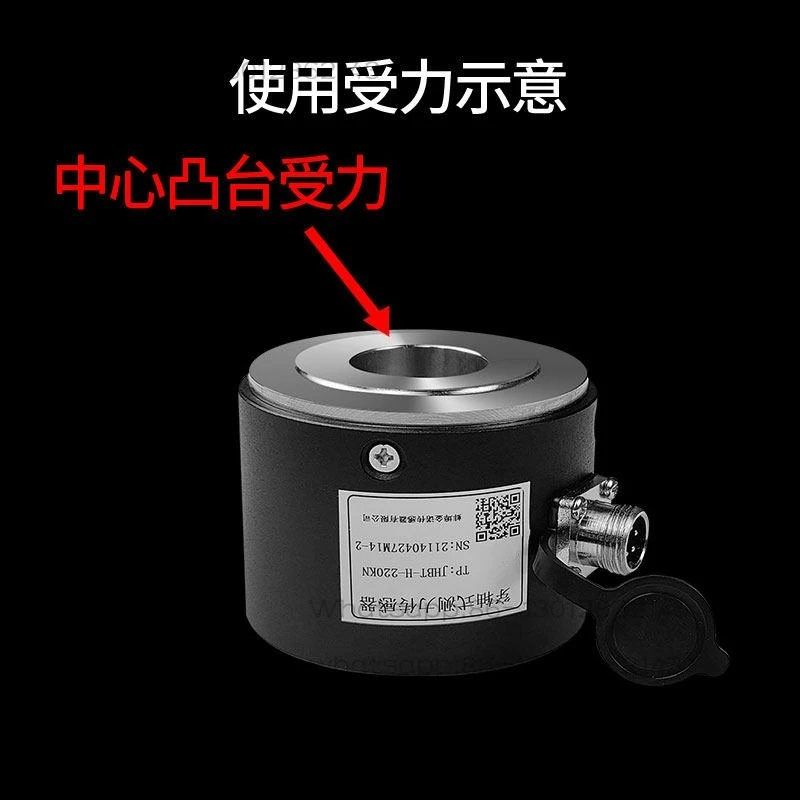 

Through-axis weighing force sensor JHBT-H testing machine weight annular through hole pressure sensor