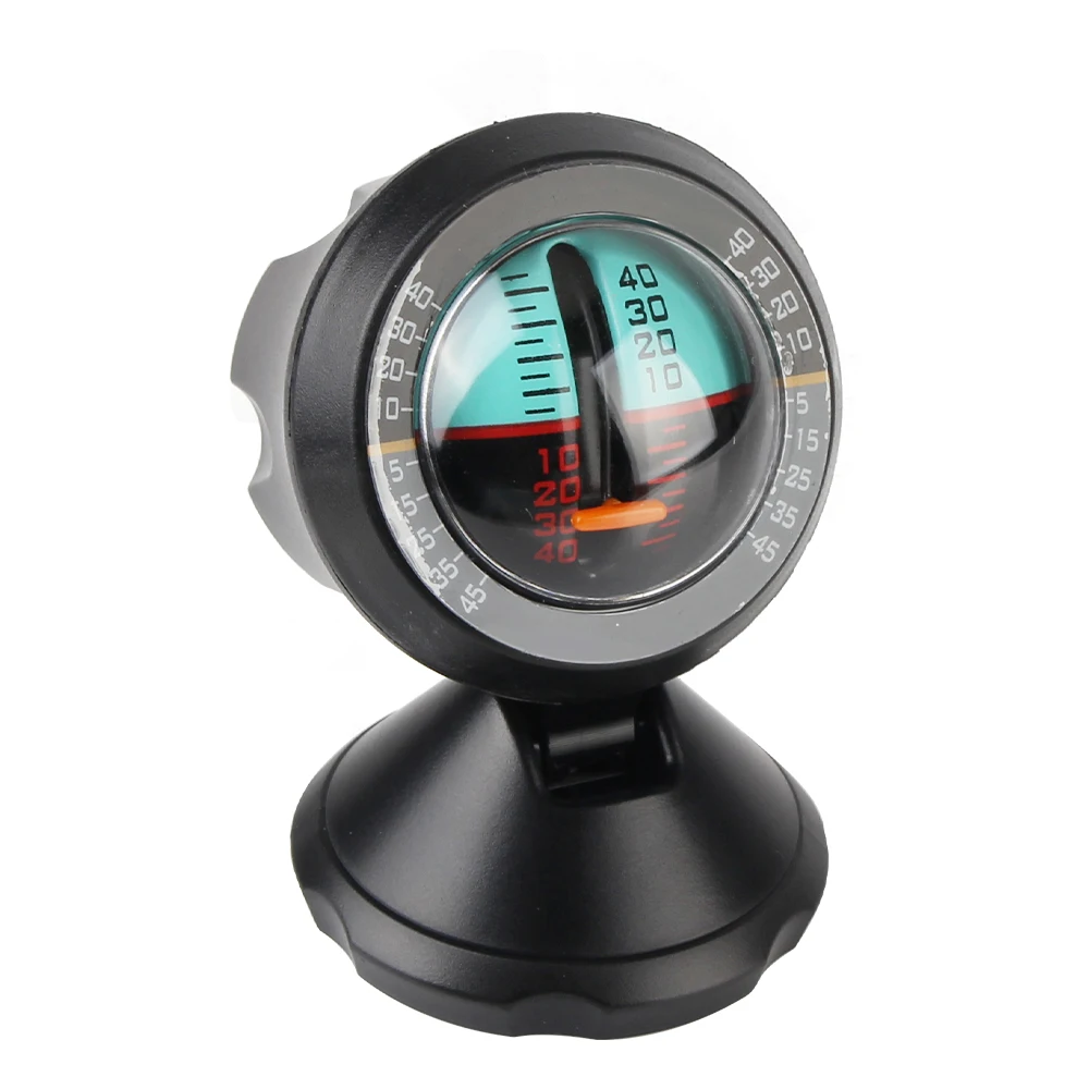 Car level slope meter Car Inclinometer Level Tilt Gauge Gradient Balancer Vehicle Gradiometer Indicator Slope Meter