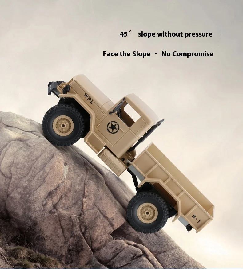 1:16 Mn35 Dodge Army telecomando fuoristrada 2.4g simulazione di arrampicata a quattro unità camion militare giocattolo modello giocattolo regalo