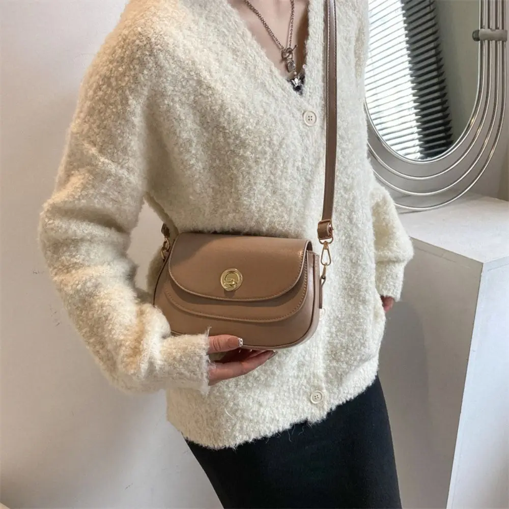 Mode Design Zadeltas Luxe Gevoel Koreaanse Stijl Pu Lederen Crossbody Tas Vrouwen Handtas Meisjes