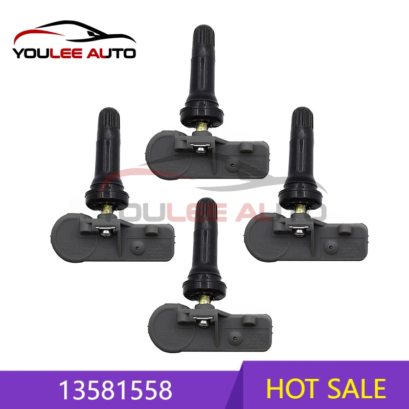 

1/4 шт. 13581558 13586335 22853741 20923680 20922900 315 МГц датчик давления в шинах TPMS для GM Chevy GMC Sierra Buick Cadillac