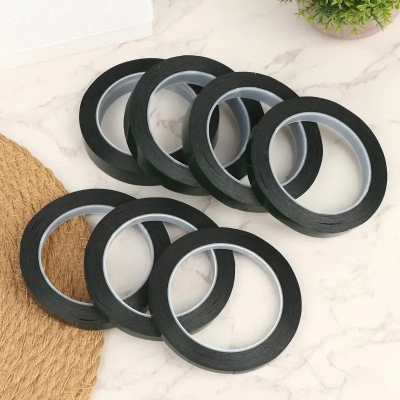 6-20MM 10M Black Strong Adhesive Tape Roll For Pad Tablet LCD Touch Glass Frame Back Cover Repair Double Side Glue For Phone