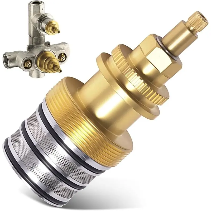 HLZS-For Kohler K400/K401 Compatible 78913 Thermostatic Water Valve,3/4