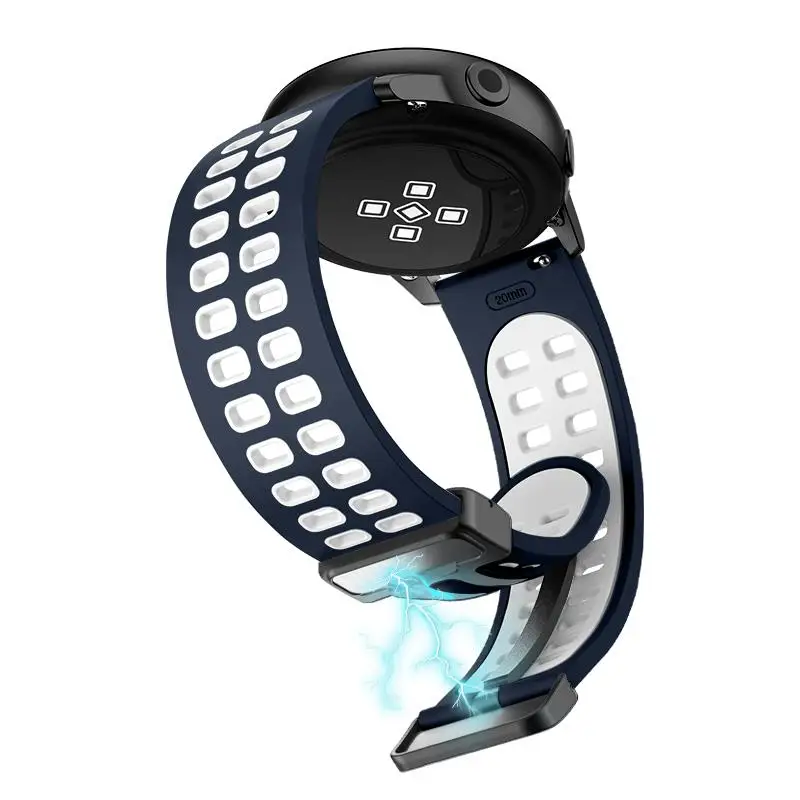 20mm 22mm Armband für Samsung Galaxy Uhr 7/6/5/4/Gear s3/aktive Silikon Magnetische Armband correa für Huawei uhr/amazfit Band