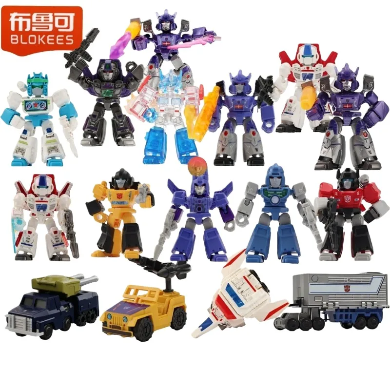 

New BLOKEES Transformers VERSION 5- White Blade Dawn Galvatron Skyfire Figure Assembly Movable Assemble Toy Models Children Gift