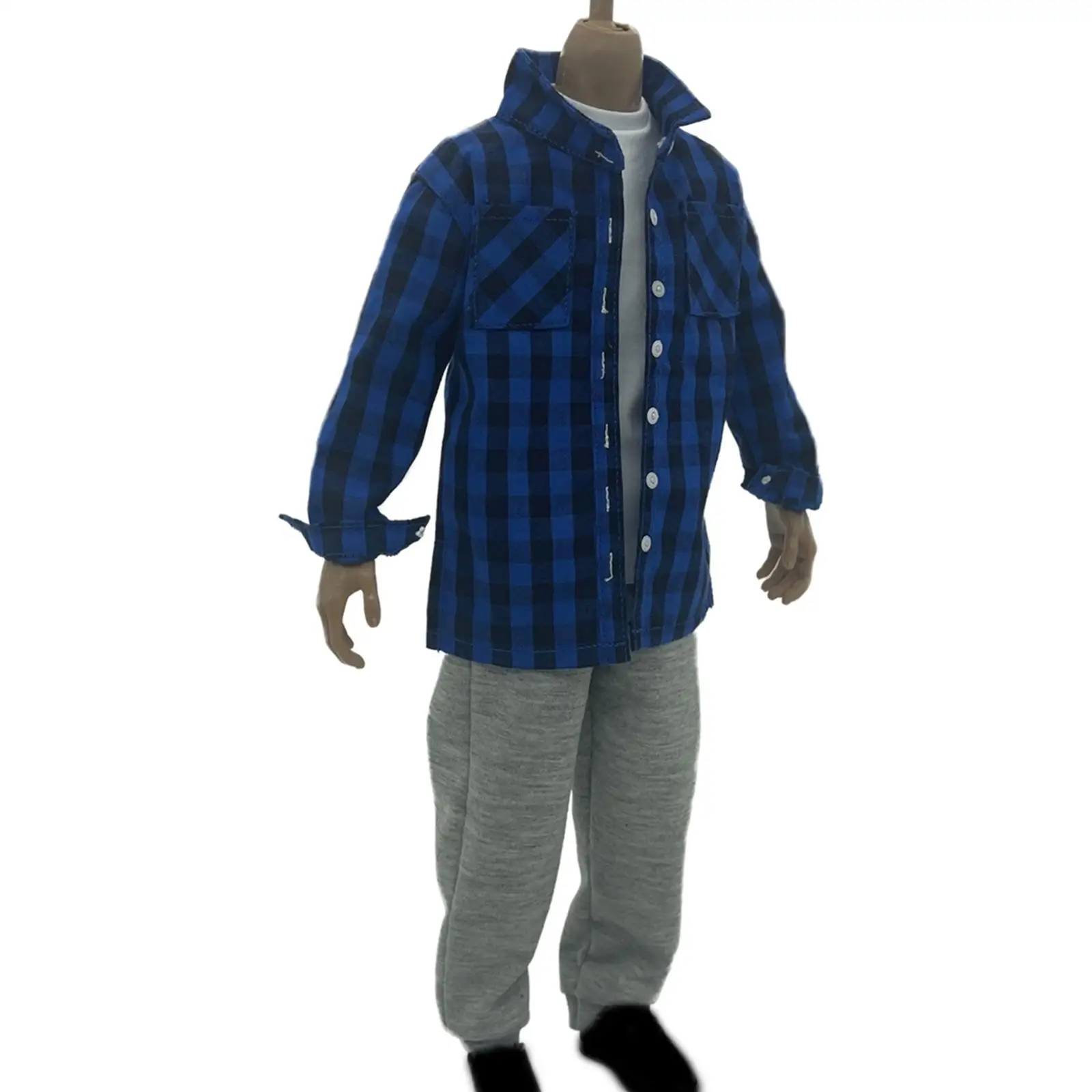 

1:6 Scale Clothes Set 12 inch Male Action Figure Entertainment for Dollhouse Accessories