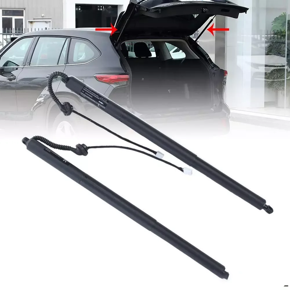 

2 шт. для Toyota Highlander 2020-2023, электрические газовые упоры для задней двери, 68910-0E070, 68920-0E050, 689100E070, 689200E050