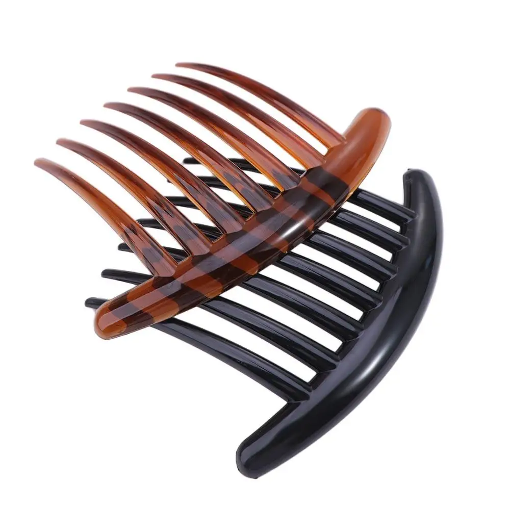 Bouffant Volume Ponytail Hair Comb Hairpins 7 Teeth Inserts Hair Clip Multi-functional DIY Girls Hair Fork Women