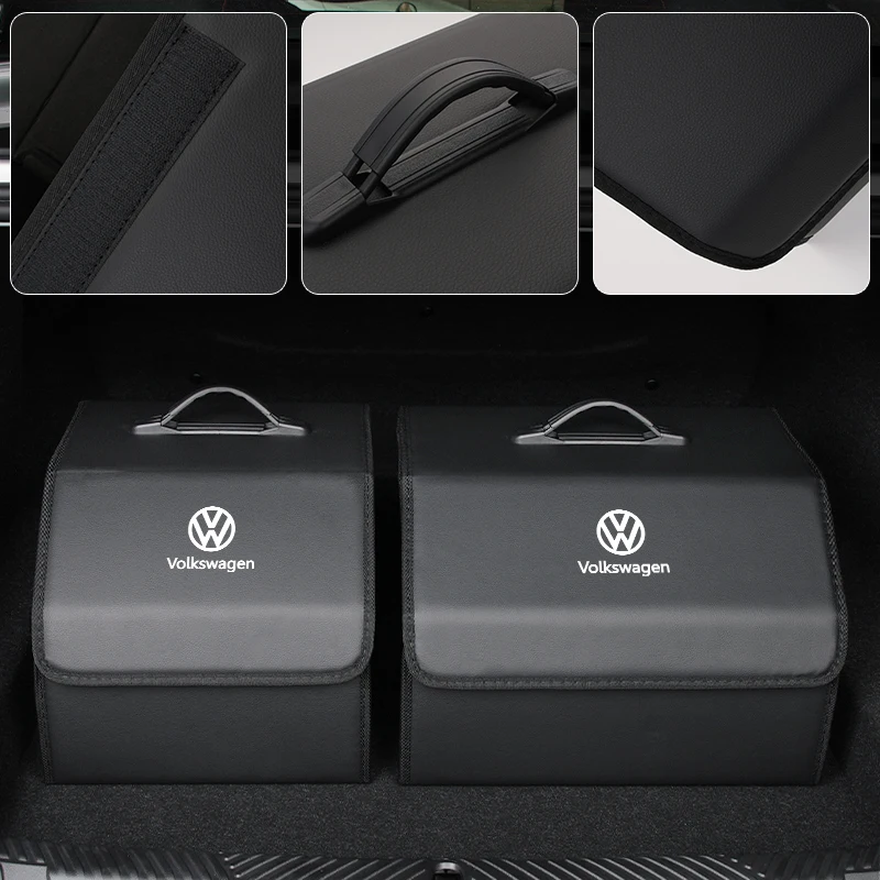 Car Trunk Storage Box Organizer Stowing Tidying Container Bag For Volkswagen VW Scirocco Jetta Beetle Golf Passat Polo Tiguan CC