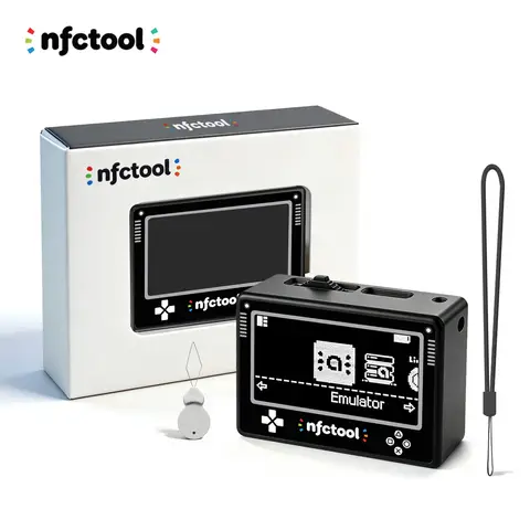 For Rechargeable NFC Amiibo Simulator Emulator for Nintendo Switch Switch 2 Wii U Gaming Accessories Compatible with ACNH Cards
