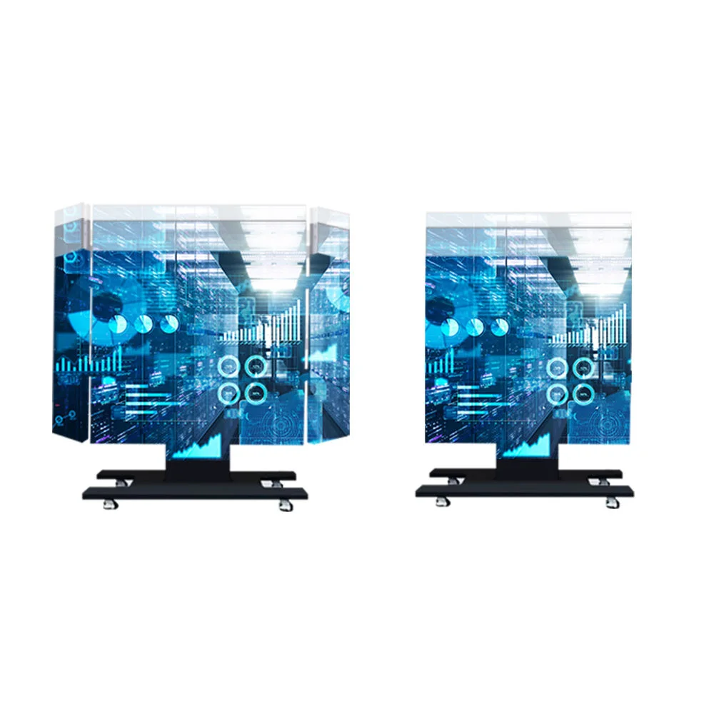 Indoor Small Pitch P0.78 P0.93 P1.25 P1.56 P1.87 All-in-One LED Display Screen Foldable Automatic Lifting Conference LED Screen