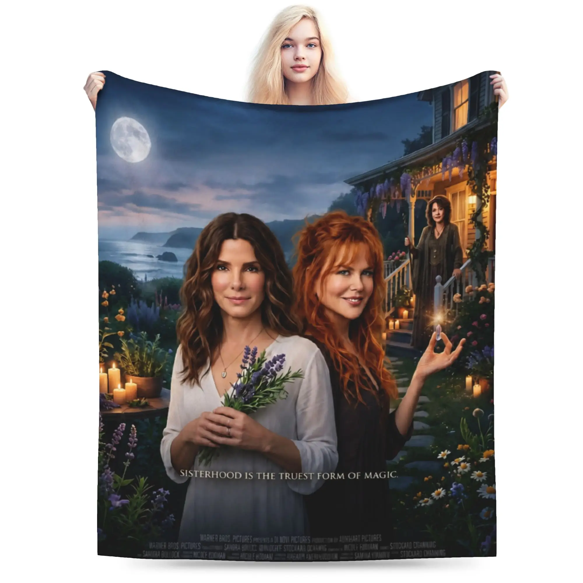 Practical Magic 2 Movie 2026 Printed Blanket For Men Women Cozy Soft  Throw Blankets for Bed 50x60 Inches Multi-size