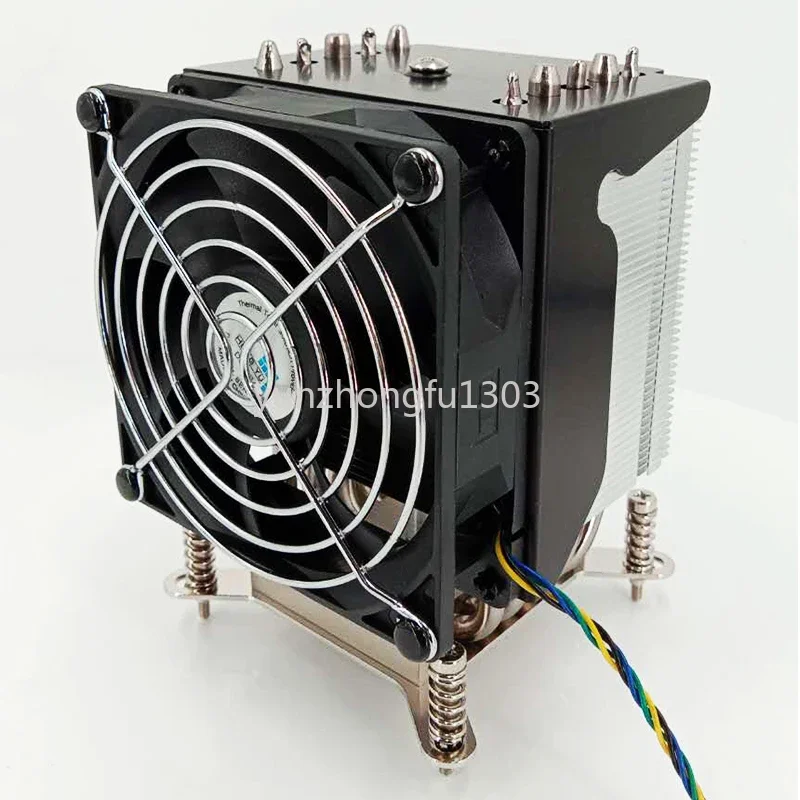 New 3U/4U 2011 Four-Pin Square Five-Heat Pipe X79 Motherboard Server Side Blowing CPU Radiator Fan