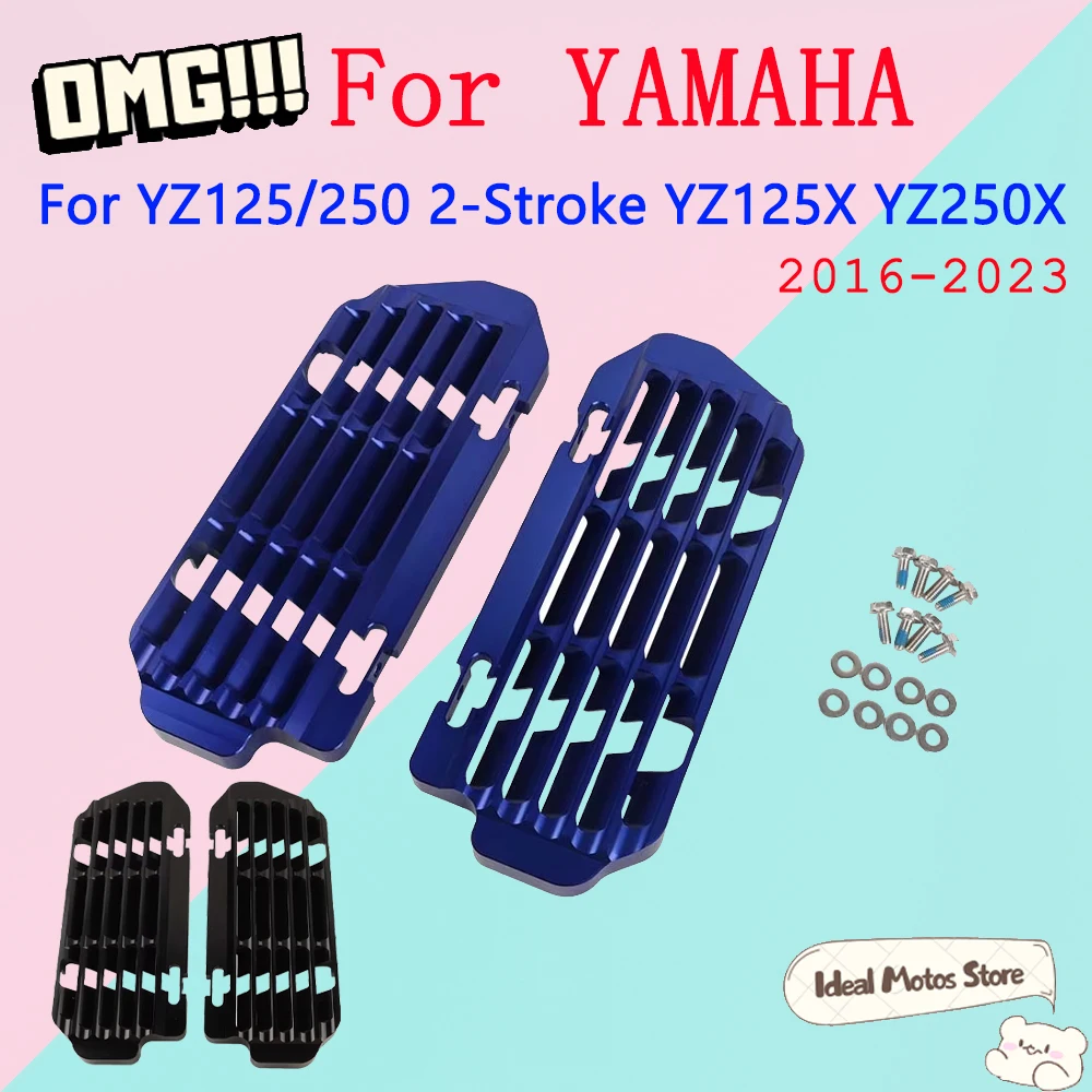 

For Yamaha YZ125 YZ250 YZ125X YZ250X YZ 125 250 Dirt Bike New Radiator Guard Protector Motorcycle Accessories Off-Road Parts