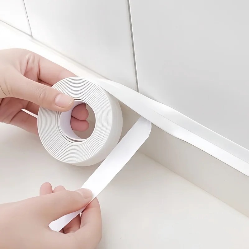 Waterproof tape, can cut anti mold strips, wall stickers anti fouling strips, gap sealing strips, sink edge beauty seam stickers image 5