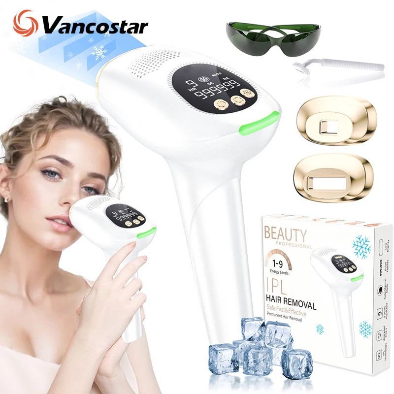 

3in1 Laser Epilator Cool IPL Hair Removal 3 Light-out Window Rejuvenation Acne Remove Home Used IPL Epilator for Women Free Ship