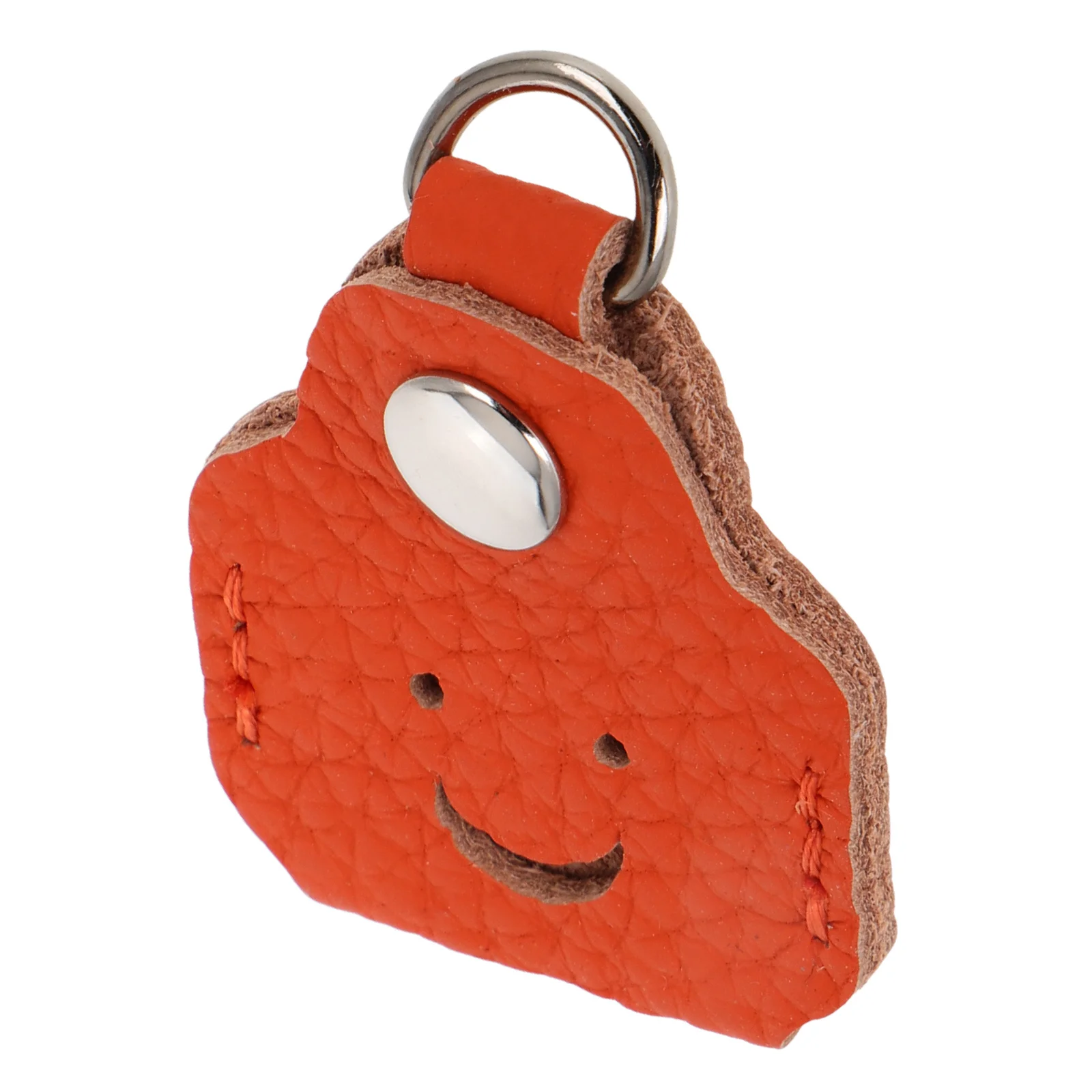 

20pcs Orange Fake Handmade Embossed Tags Diy Clothing Labels For Jeans Bags Sewing Accessories Craft Knit Crochet Items