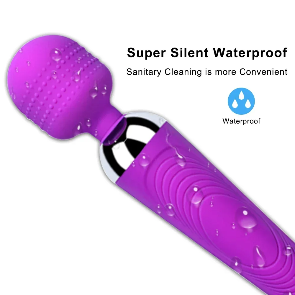 Wireless Dildos AV Vibrator Magic Wand for Women Clitoris Stimulator USB Rechargeable Massager Goods Sex Toys for Adults 18 - Image 5