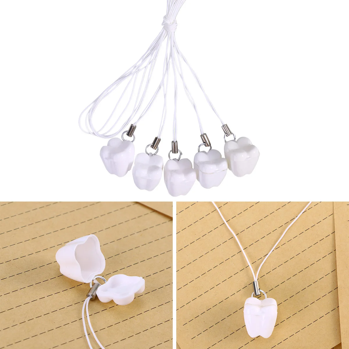 10 قطعة صندوق أسنان حليب الأطفال غرامة مصنوعة الأسنان حقيبة للتخزين للأطفال السلس إنهاء الوقاية من الإصابات هدية لطفولة الطفل #6