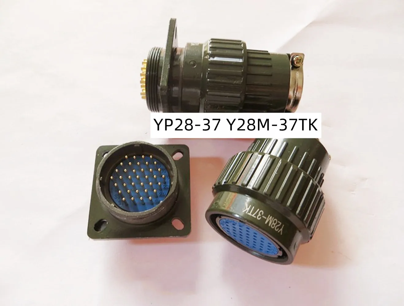Original new 100% quick aviation plug socket YP28-37 Y28M-37TK perforated 28MM snap on connector