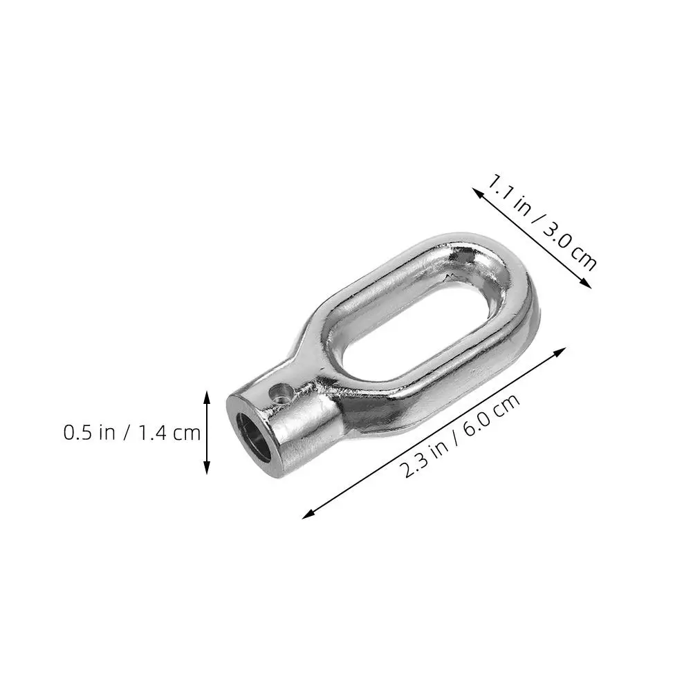 2Pcs Universal Awning Ring Hooks High Strength Thickened Design Smooth Finish for Rv Outdoor Awning Canopy Crank