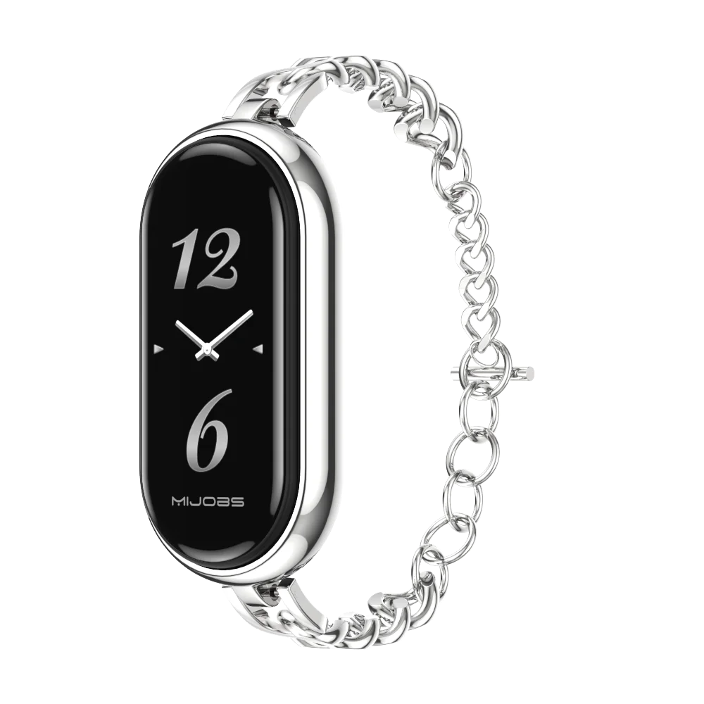 Mi Band 9 Strap Chain for Xiaomi Smart Band 8 Bracelet Women Girls Strap Watch Band Mi band 7 6 5 4 3 Wristband Mi8 Correa