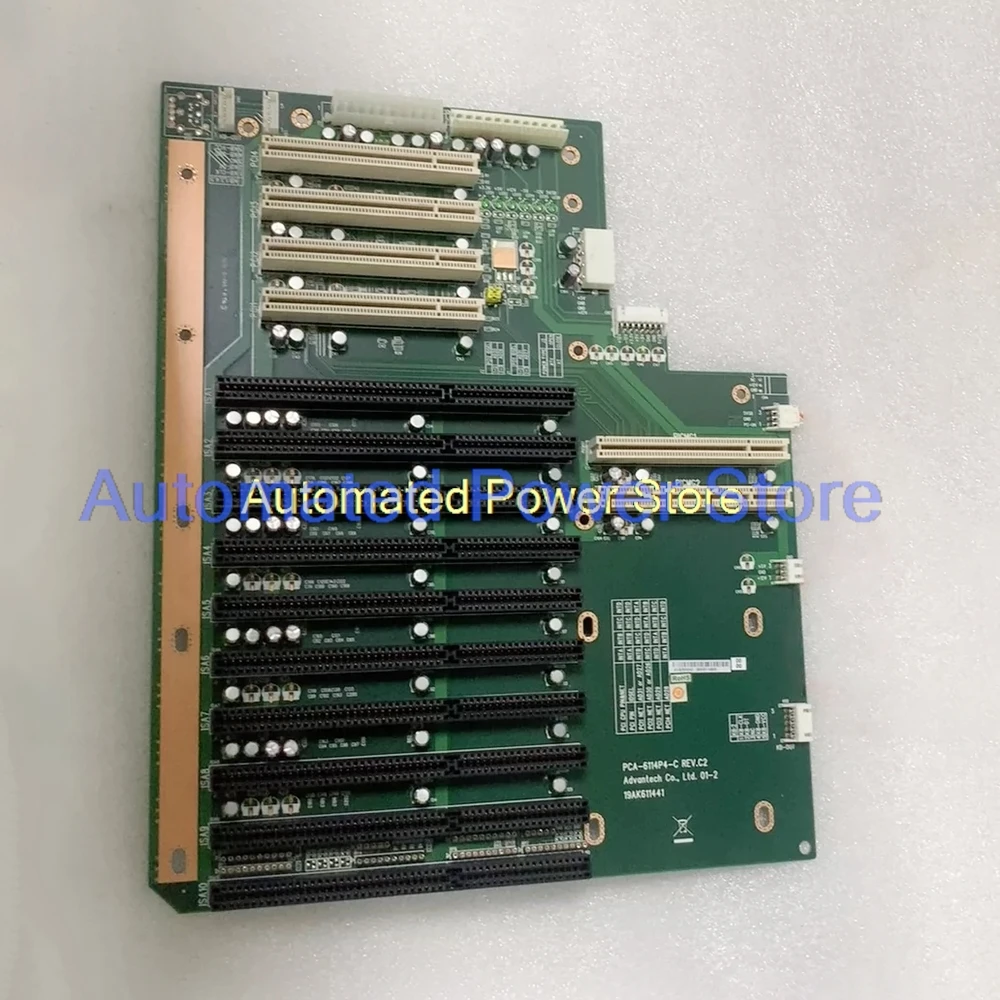Industrial Computer Backplane PCA-6114P4 -C REV.C2 Support Multi Slot Expansion 100% Tested Fast Ship Perfect Work