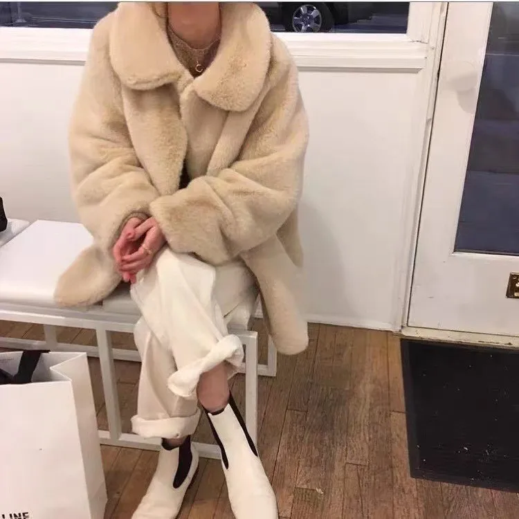 Manteaux léopard en fausse fourrure pour femmes, en velours côtelé rabattu, pour mères de travail, lettres de Style britannique, cristal pelucheux, vêtements à capuche de pilote Maillard OL