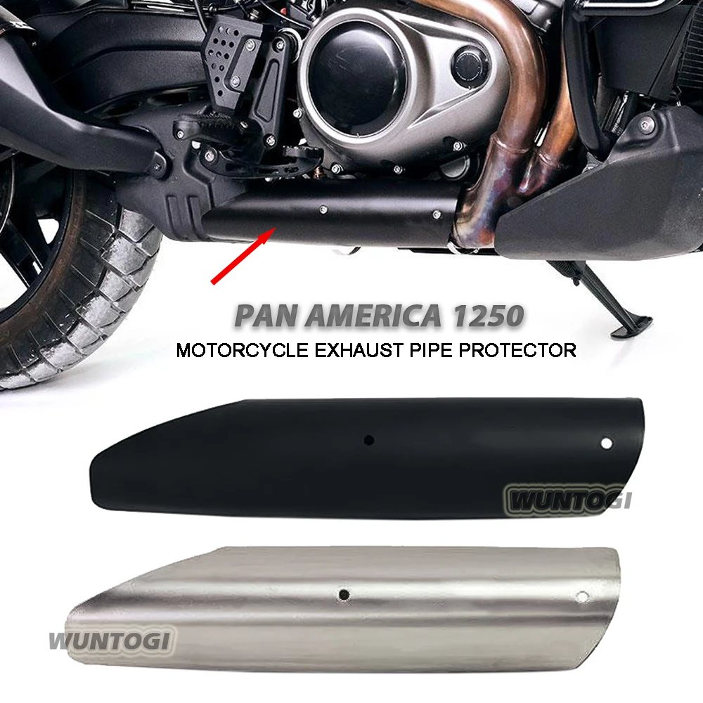 

For PAN AMERICA 1250 Accessories PA 1250S Exhaust cover Heat Shield Muffler Heat Shield PANAMERICA1250 2021-2022