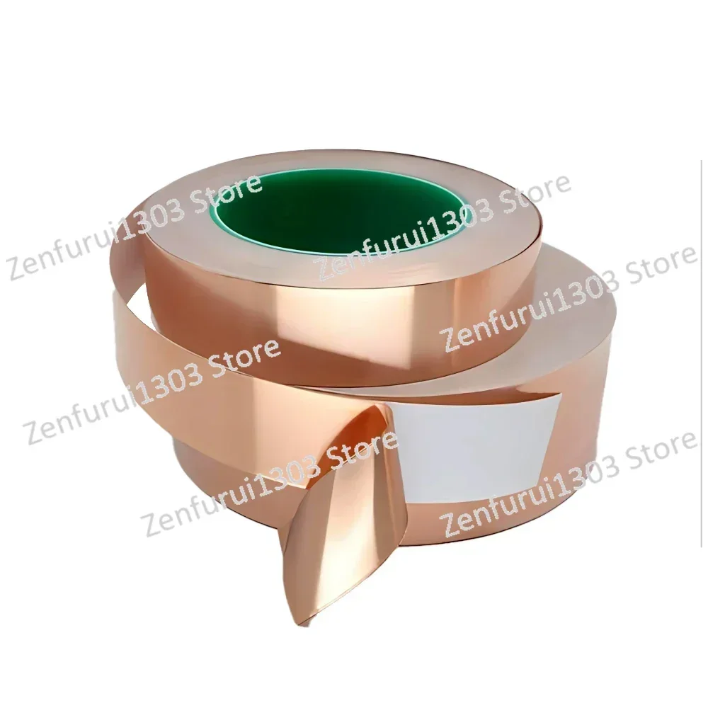 HWK 50mm Conductive Copper Foil Tape Anti-Interference Electrical Repair Masking Stained Glass Dryer Vent 20mm 30mm Widths