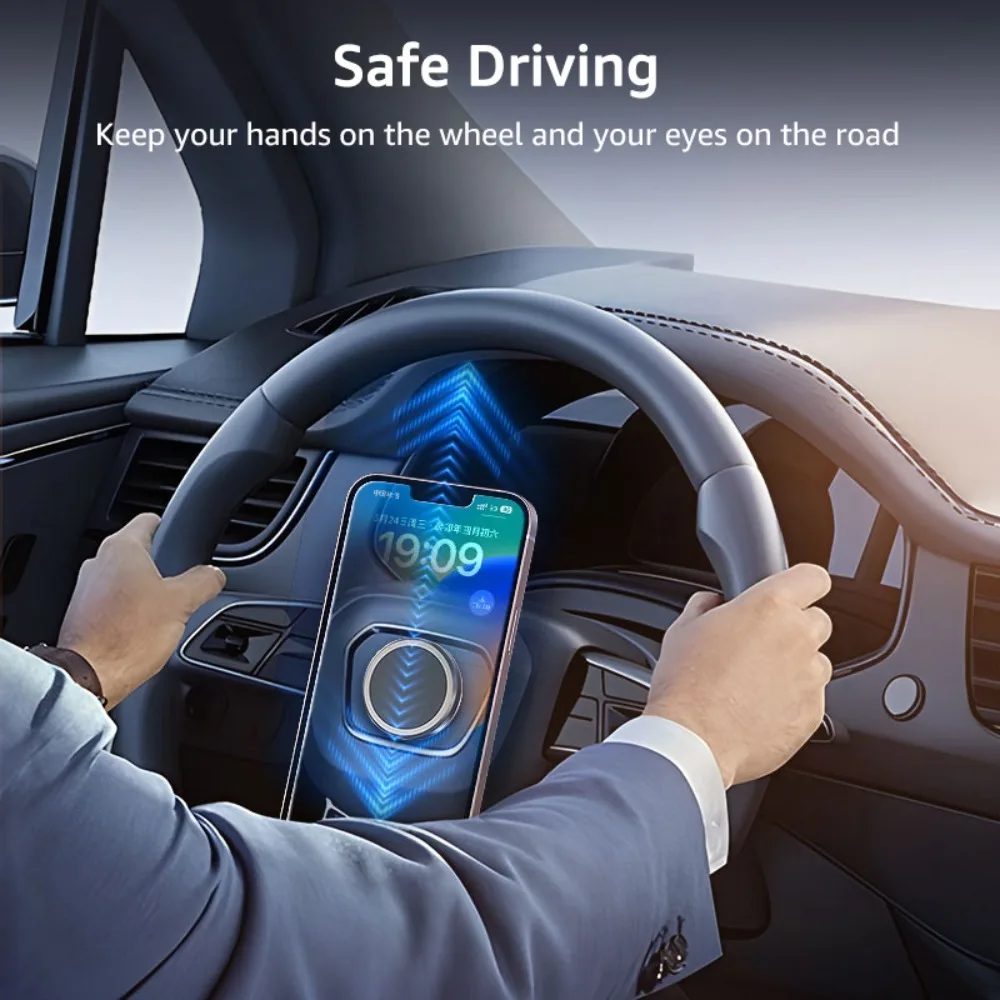 

Сильный Автомобильный держатель для телефона на руль, Новый магнитный держатель для мобильного телефона, аксессуары для телефона, универсальная Магнитная подставка для автомобиля